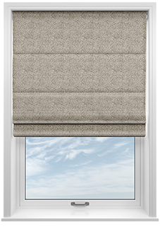 Rainfall, Cream - Roman Blind